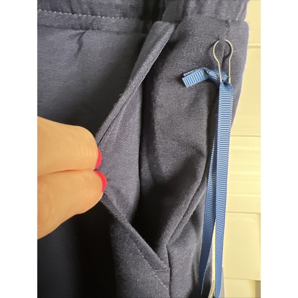 Aeropostale Sport French Terry Pull On Mini Skirt Skort Size Medium Navy NWT - Picture 10 of 11